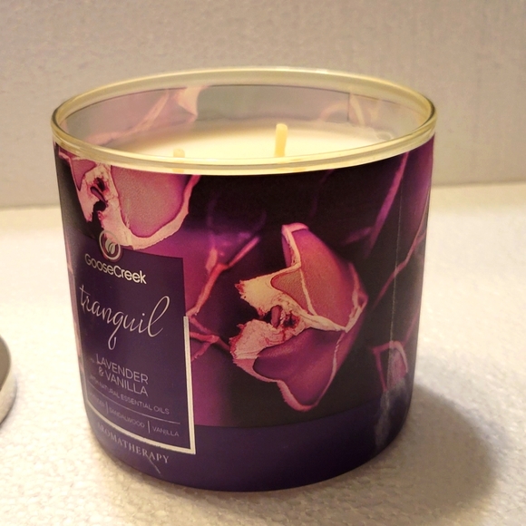 Goosecreek TRANQUIL • Lavender & Vanilla • Aromatherapy Candle - Picture 6 of 10